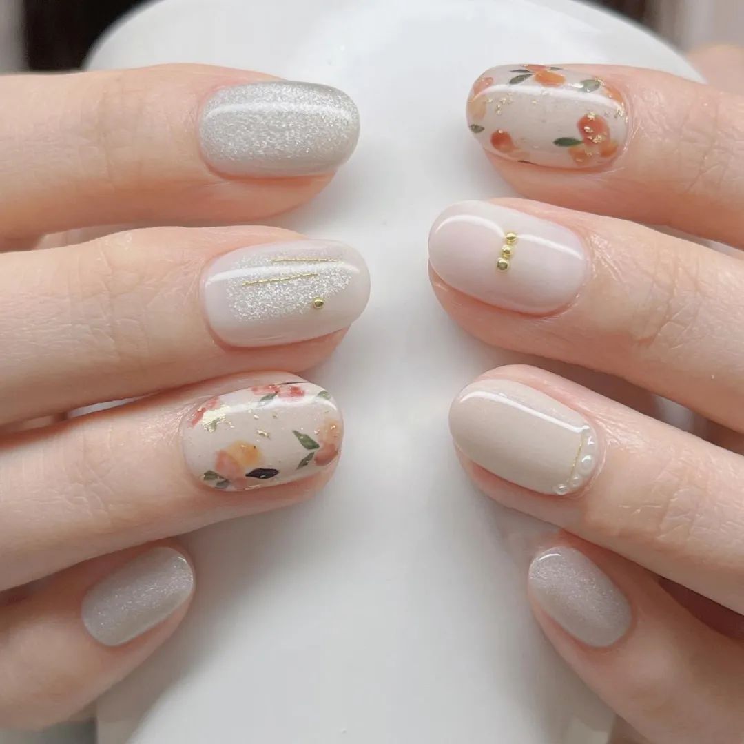 非常有質(zhì)感的新婚美甲，最近要結(jié)婚的準(zhǔn)新娘們看過(guò)來(lái)